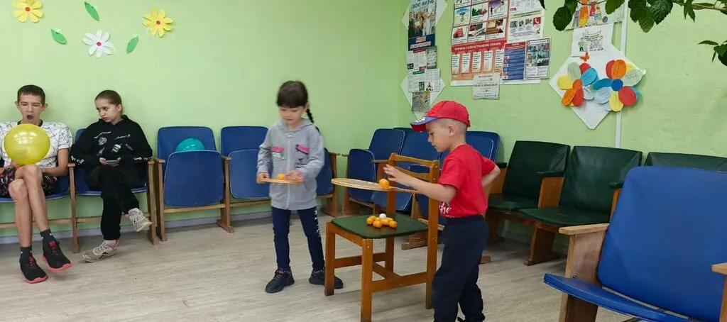 Веселые эстафеты на празднике