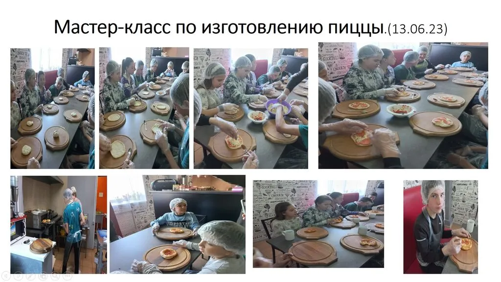 Мастер класс по изготовлению пиццы (13.06.23)