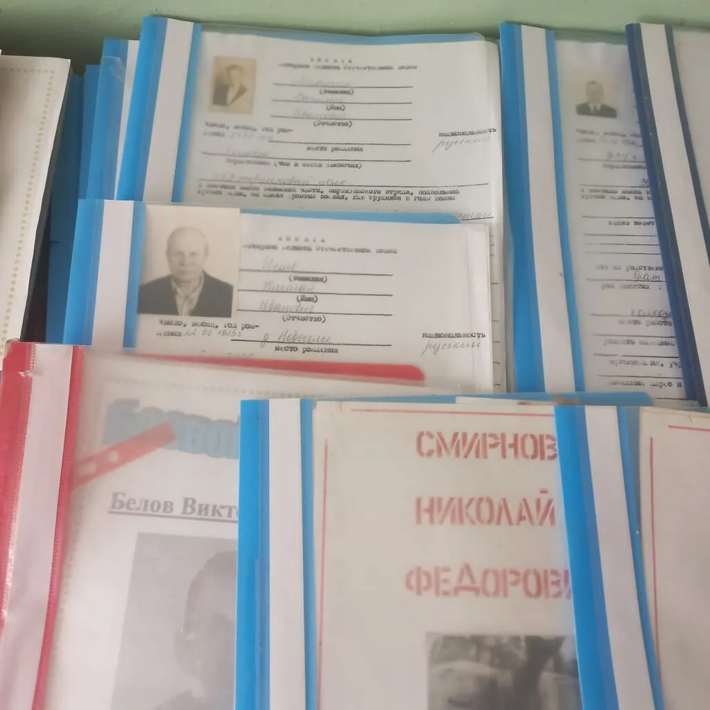 материалы выставки о ветеранах.