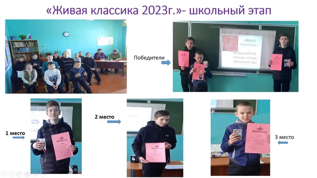живая классика 2023г.